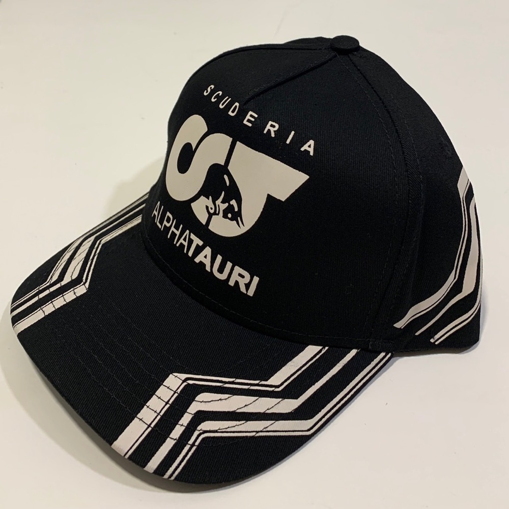 New Black Racing Baseball Cap - Racing Cap - Picture 2 of 7